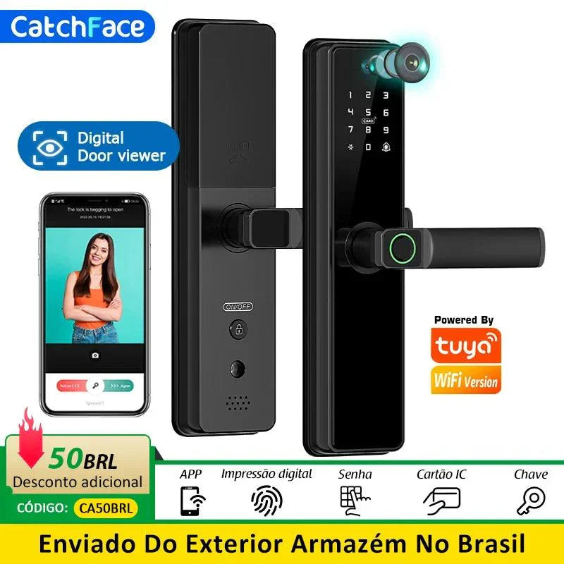 Fechadura Inteligente Com Câmera