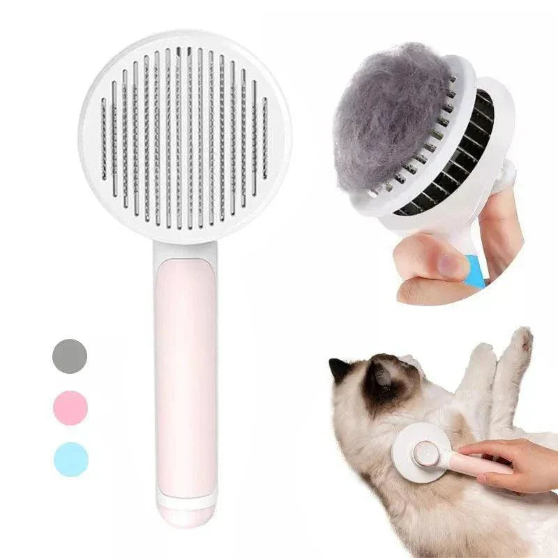 Escova de Remoção de Pelos de Gato