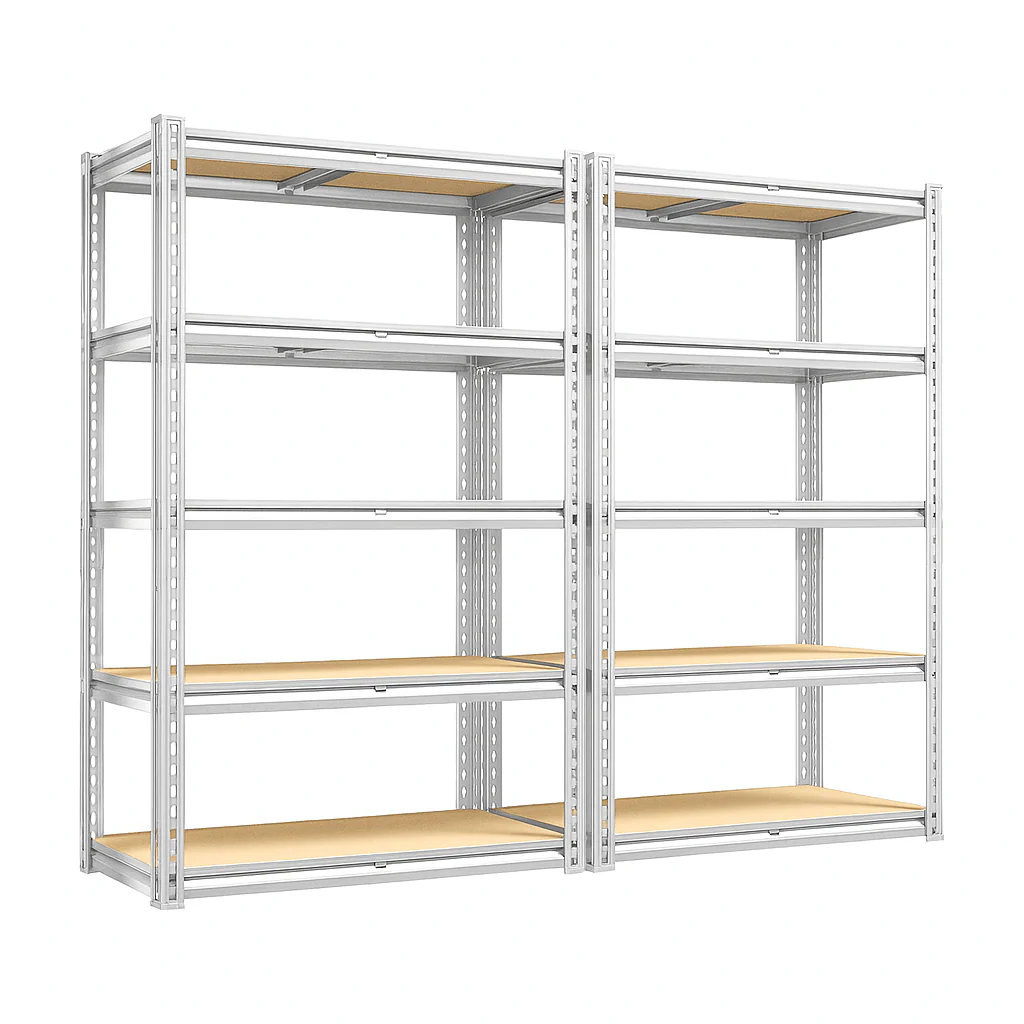 FlexiRack™ 5-Tier Metal Shelving Unit for Garage, Kitchen & Utility Room — 2,000 lb total load