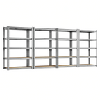 FlexiRack™ 5-Tier Metal Shelving Unit for Garage, Kitchen & Utility Room — 2,000 lb total load