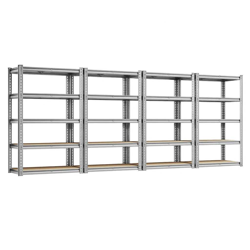 FlexiRack™ 5-Tier Metal Shelving Unit for Garage, Kitchen & Utility Room — 2,000 lb total load