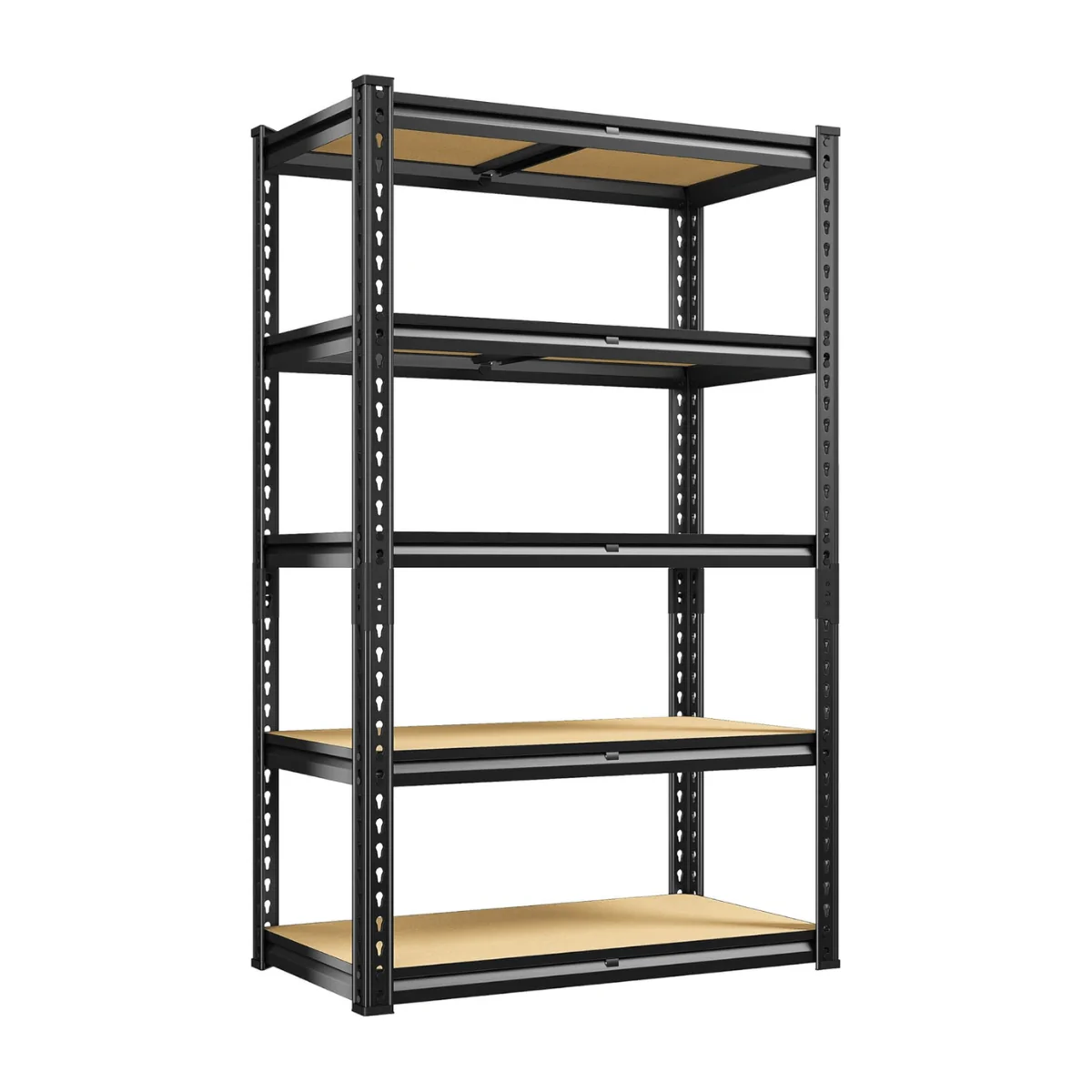 FlexiRack™ 5-Tier Metal Shelving Unit for Garage, Kitchen & Utility Room — 2,000 lb total load