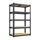 FlexiRack™ 5-Tier Metal Shelving Unit for Garage, Kitchen & Utility Room — 2,000 lb total load