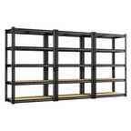 FlexiRack™ 5-Tier Metal Shelving Unit for Garage, Kitchen & Utility Room — 2,000 lb total load