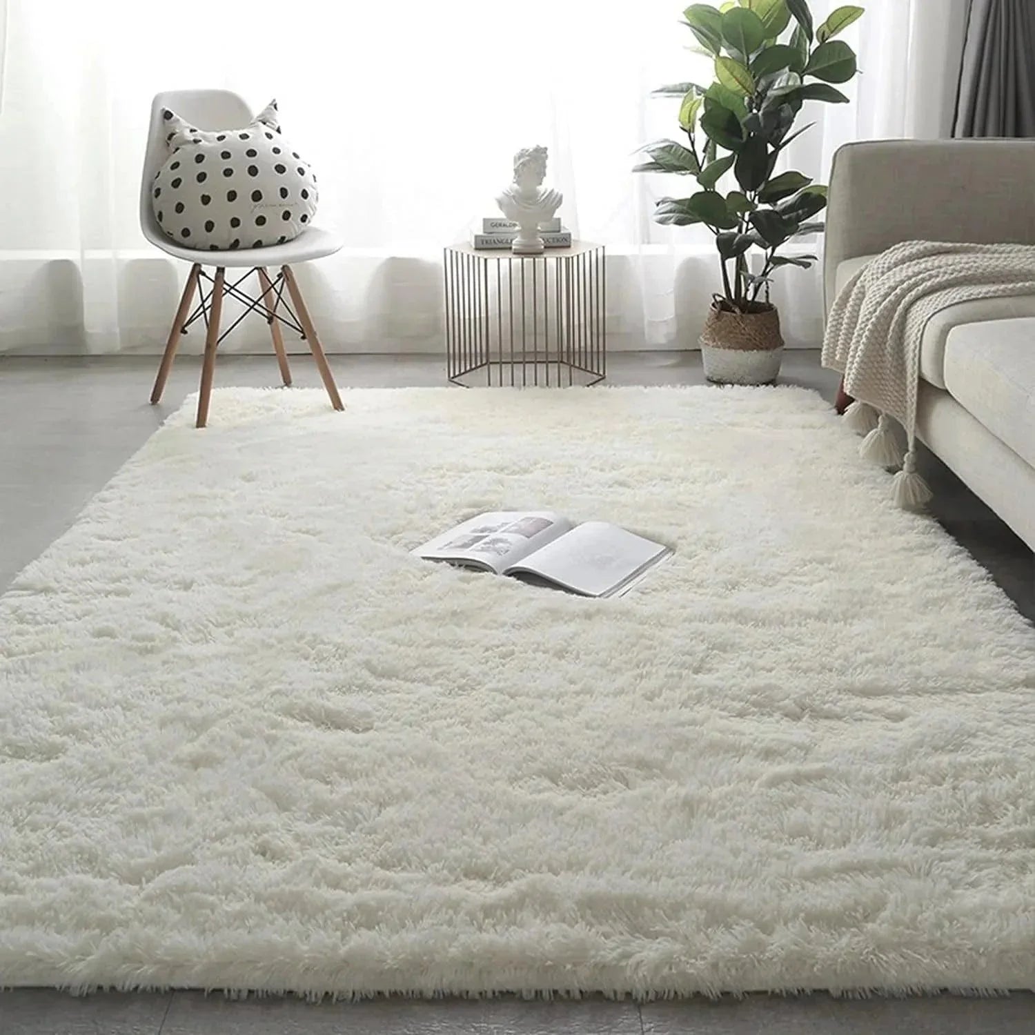 Tapete Felpudo Branco (2,00x1,50)